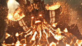 Dantes Inferno  Giant Demon Destroys Hell Scene 4K 60FPS [upl. by Berliner]