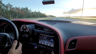 950 WHP C7 Corvette Z06 Magnuson 2650 Supercharger 60140 MPH Acceleration [upl. by Lehcim690]