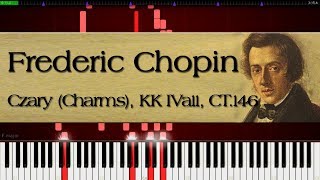 Frederic Chopin  Czary Charms KK IVa11 CT146  Piano Tutorial [upl. by Kenzie]