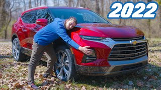 2022 Chevy Blazer Premier  Review  Whats New for 2022 [upl. by Nuawad]