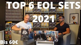 TOP 6 LEGO EOL SETS 2021 BIS 60€  Lego Investment Talk [upl. by Galven]