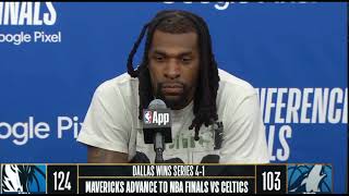 NAZ REID PostGame Full Interview  Dallas Mavericks vs Minnesota Timberwolves [upl. by Jerrome]