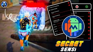 Free fire aimcontrol Apk ☠️ Macrodroid sensi  red button free fire 🔥 free fire headshot setting ⚙️ [upl. by Chaker207]