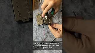 OriPure Alnico 5 High Resistance Humbucker Pickup Installation [upl. by Adhern]