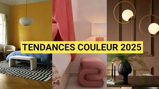 Les couleurs tendances en déco en 2025 [upl. by Etakyram]