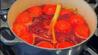 KIBBEH in Beets Soup Recipe 😋 ‏طريقة ‏الكبة KUBBEH  KIBE [upl. by Renee125]