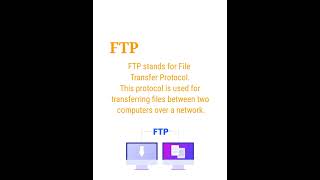 Common Network protocols in computer networkFTPHTTPARPDNSDHCP [upl. by Isborne]