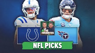 Indianapolis Colts vs Tennessee Titans BEST BETS NFL Picks amp Predictions  The Favorites Podcast [upl. by Brick]