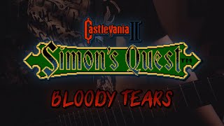 Bloody Tears  Castlevania II Simons Quest Cover by freddypadillamusic [upl. by Xanthe]