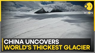 Scientists Identified Thickest Glacier on the QinghaiXizang Plateau  Latest English News  WION [upl. by Nossah]