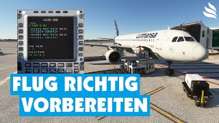 Flugvorbereitung leicht gemacht Setup der MCDU mit DIFRIPPS [upl. by Bilow]