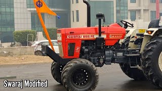 Swaraj 855 FE Modified Tractor Full Information 🔥 स्वराज 855 fe 2020 new model [upl. by Amsirac]