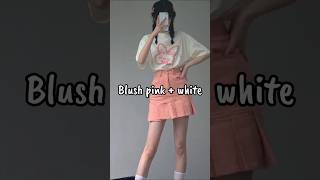 Outfit colour combination for girls part  91 viral shorts aesthetic [upl. by Fairley823]