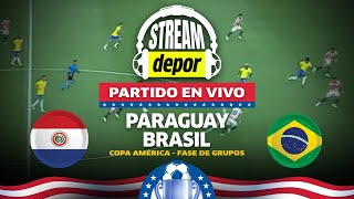 PARAGUAY 1  4 BRASIL POSTPARTIDO RESUMEN Y GOLES  COPA AMÉRICA 2024 [upl. by Helse]