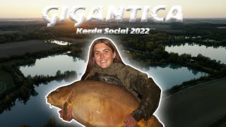 Gigantica Road Lake  NEW PB  Korda Social 2022 [upl. by Ahsille]