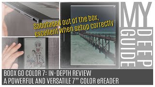 Boox Go Color 7 InDepth Review of a Powerful and Versatile 7quot Color EInk Android eReader [upl. by Baillie]