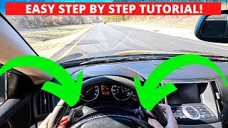 Paddle Shifters Tutorial How To Use Paddle Shifters On Infiniti G37  EASY amp FUN [upl. by Arym]