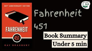 Fahrenheit 451 by Ray Bradbury Audiobook summary [upl. by Nedra]