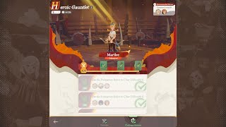 AFK Journey  Heroic Gauntlet Marilee Challenge Missions 2 [upl. by Delila322]