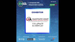 Thrilled to have UEA showcase their latest technology at EV Auto Show Riyadh 2024 [upl. by Yanrahs162]