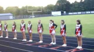 Circleville High School Cheerleaders [upl. by Hachmann]