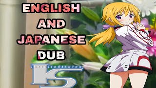 Charlotte Dunois IS Infinite StratosEnglish and Japanese voice Comparison [upl. by Schrick460]