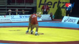 74 KG R16  Roman Vlasov RUS vs Arsen Julfalakyan ARM [upl. by Aneerol258]