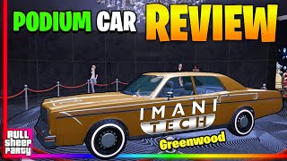 IS IT WORTH IT The New Greenwood Podium Car Free Lucky Wheel GTA 5 Online Review ampCustomization [upl. by Eyt790]