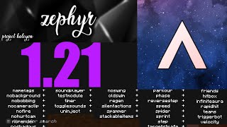 How To Use ZEPHYR Hacked Client For MINECRAFT Bedrock 121  TUTORIAL amp DOWNLOAD [upl. by Huldah93]