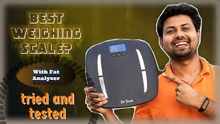 Weight Scale By Dr trust With Body Fat Analyzer  Full features Explained in Hindi [upl. by Eihtak138]