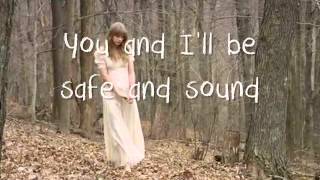 Taylor Swift Safe And Sound Lyrics [upl. by Neillij]