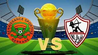 Zamalek vs RSB Berkane  CAF Confederation Cup Live Football Match today live Score [upl. by Llednahc]