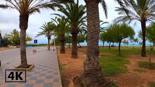 PUERTO DE SAGUNTO BEACH Walking Tour  Valencia  Spain 4K60fps [upl. by Cecilio]