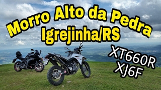 Morro Alto da Pedra  IgrejinhaRS  XT660R e XJ6F [upl. by Latsyrk]