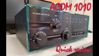 Acom 1010 Quick review [upl. by Now85]