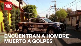 Matan a golpes a un hombre en Ecatepec Edomex  Sábados de Foro [upl. by Dyna956]