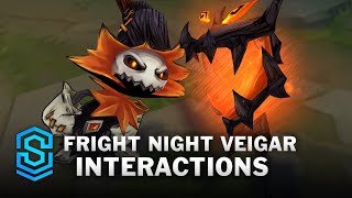 Fright Night Veigar Special Interactions [upl. by Silliw645]