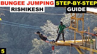 Bungee Jumping Vlog Rishikesh Complete info  How to do Bungee Jumping in Rishikesh  Uttarakhand 5 [upl. by Oirramaj]