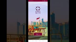 Ehteraz App Installation in Qatar [upl. by Barabbas]