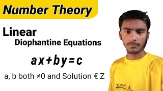 introduction to Linear Diophantine Equation  Particular and General Solutions  Number Theory [upl. by Misha]