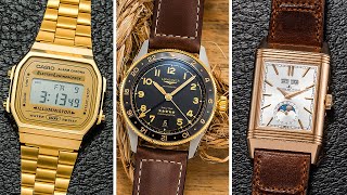 23 Of The BEST Gold Watches From Attainable To Luxury  Gold Tone Steel amp Gold amp Solid Gold [upl. by Tarrel]