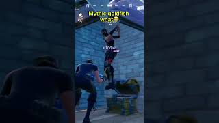 Fortnite mythic goldfish fortnite fortnitememes fortnitefunny [upl. by Odnarb]