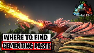 Ark Crystal Isles  Where to find Cementing Paste [upl. by Golding]