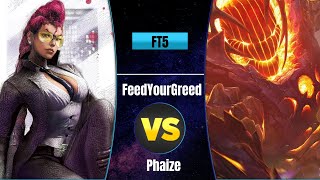 FeedYourGreed vs Phaize FT5 UMVC3 [upl. by Ydnat]