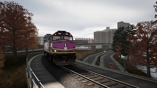 The new Framingham Worcester line on trains sim world is so highly realistic [upl. by Inanak]