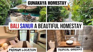 Bali Sanur Hotels Gunakaya Homestay Sanur Premium Location Sanur [upl. by Attalie432]