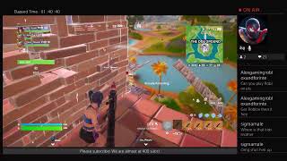 PLAYING FORTNITE WITH VEIWERS  epic commands [upl. by Enial]