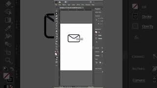 How to Create Email in Illustrator  Email  Noun Project  Illustrator Icons  Icons [upl. by Resaec470]