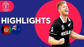 Neesham Takes 531  Afghanistan vs New Zealand  Match Highlights  ICC Cricket World Cup 2019 [upl. by Illene914]