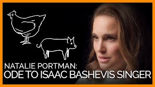 Natalie Portmans Ode to Isaac Bashevis Singer [upl. by Aikem]